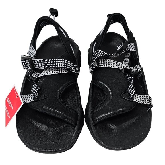 Nike Women's Oneanta Sandals, Black/Pure Platinum/Wolf Grey, Size 6 - Picture 3 of 4